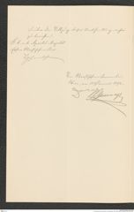 k.k. naturhistorisches Hofmuseum, Intendanzakten 1885-1896 (Hauer), Aktenzahl Z.66/1892, Seite 2